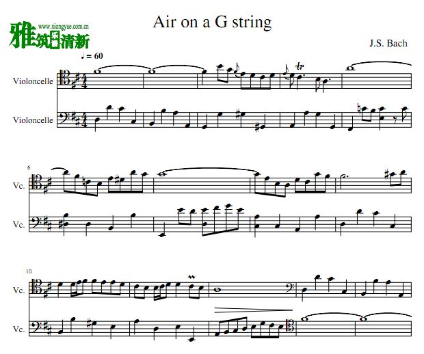 Air on a G string Gϵӽ̾ٶ