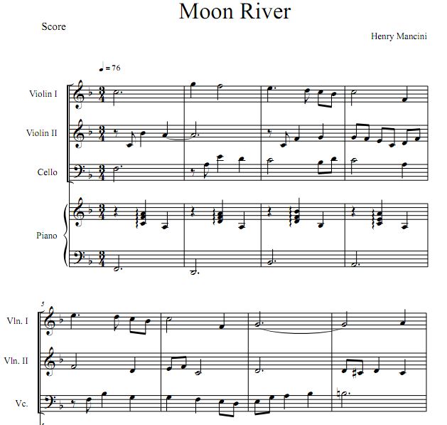  Moon River Сһٸ