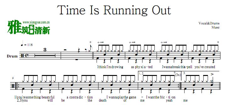 ˹ֶ Muse - Time Is Running Out