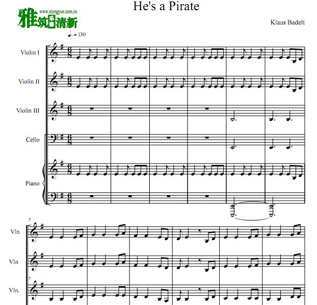 ձȺ He's A Pirate Сһٸٺ