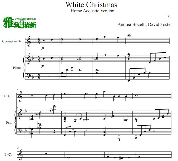 Andrea Bocelli, David Foster - White Christmasɹܸٺ