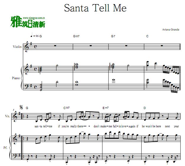 Ariana Grande - Santa Tell MeСٸٺ