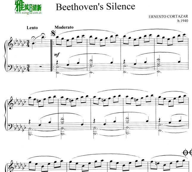 Ernesto cortazar - Beethoven's Silence