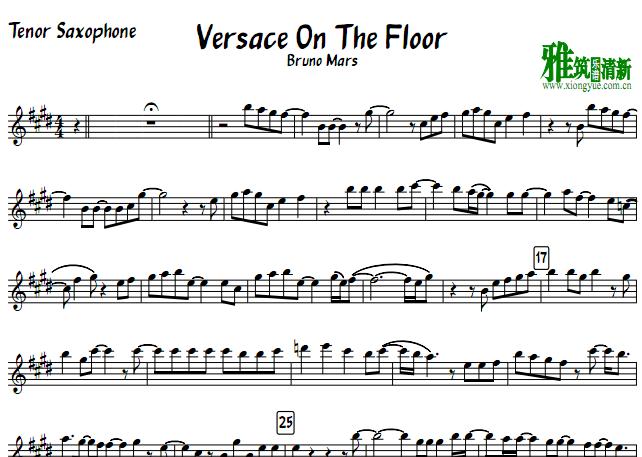 Versace On The Floor ˹