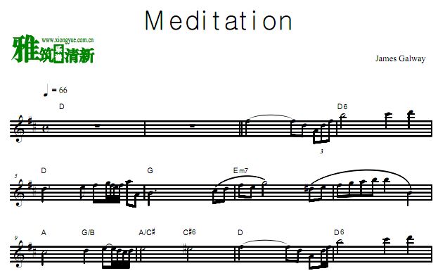 James Galway - Meditation ղķ˹· Meditation