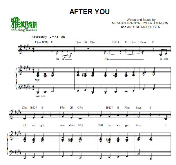 Meghan Trainor - After you 
