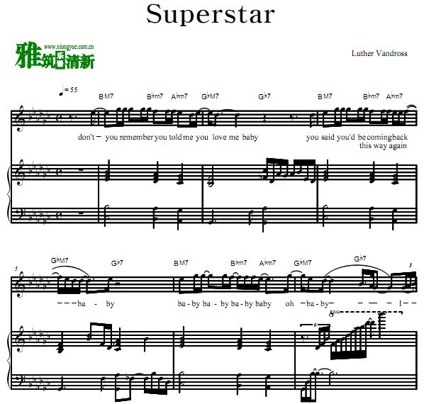 Luther Vandross - Superstarٰ 
