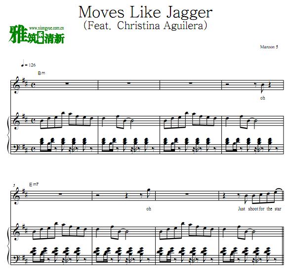 Maroon5 - Moves Like Jaggerٰ