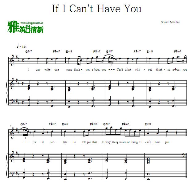 Shawn Mendes - If I Can't Have Youٰ 