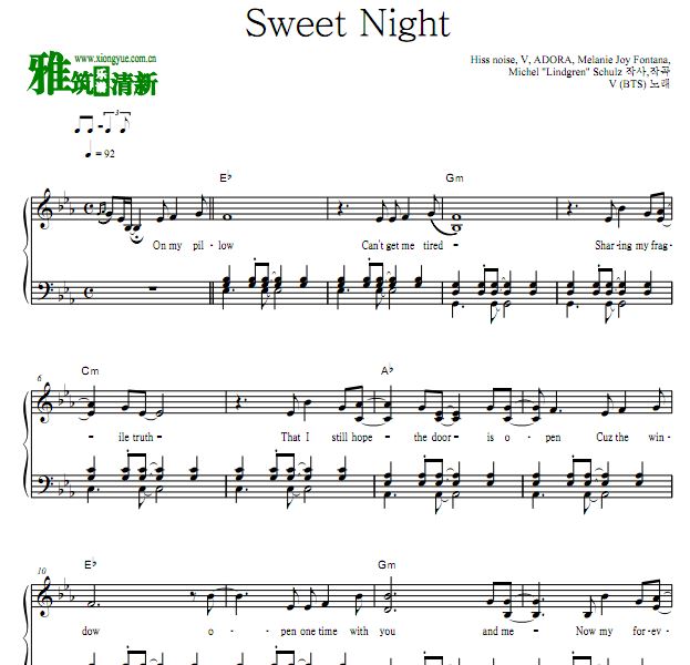 ̩ԺCLASS OST Part12 Sweet Night