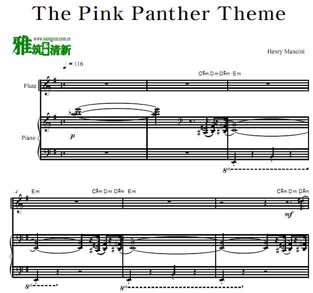The Pink Panther Theme ۺ챪Ѹٰ
