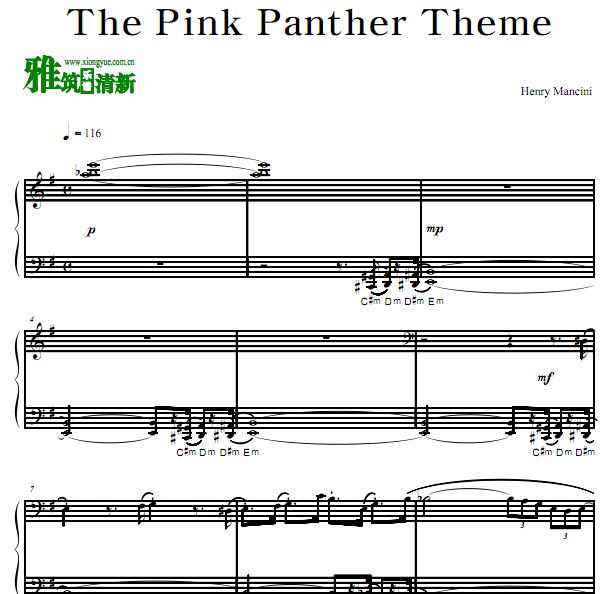 Henry Mancini - The Pink Panther Theme · ۺ챪 
