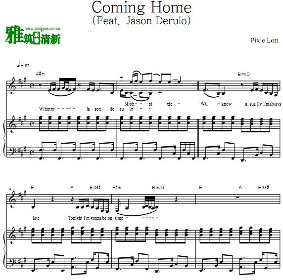 Pixie Lott - Coming Home ٰ  (Feat. Jason Derulo)