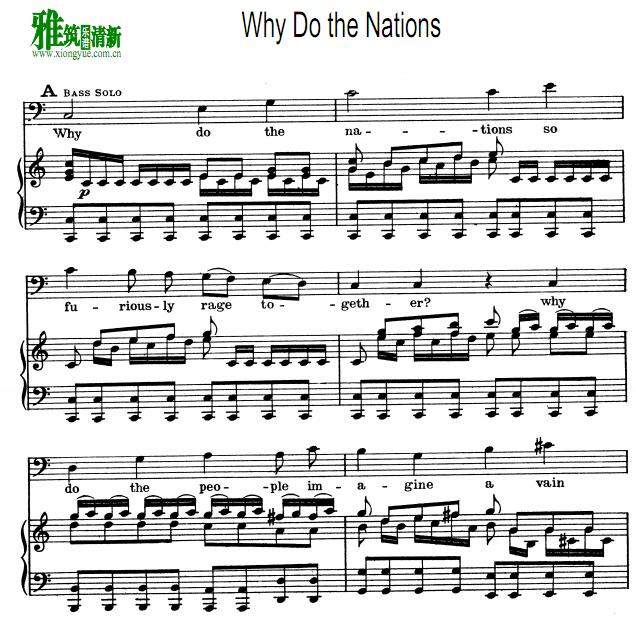 Why Do the Nations 