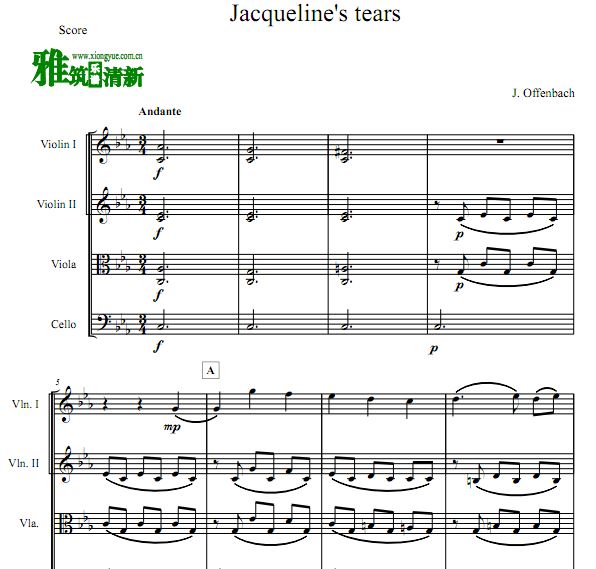 Jacqueline's Tears ܿյ Les larmes de jacqueline