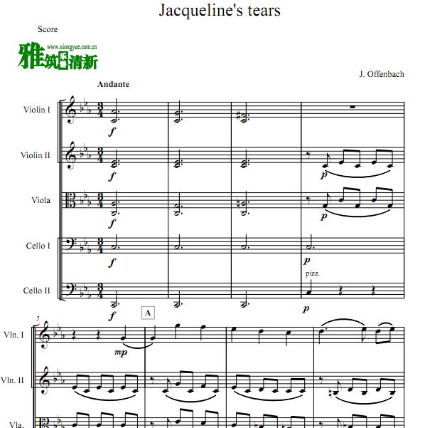 Jacqueline's Tears ܿյ ˫С˫ٺ