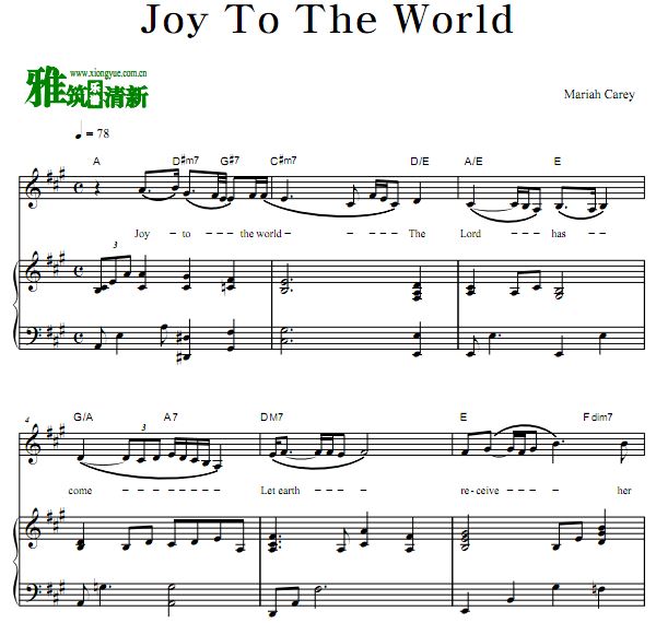 Mariah Carey - Joy To The Worldٰ