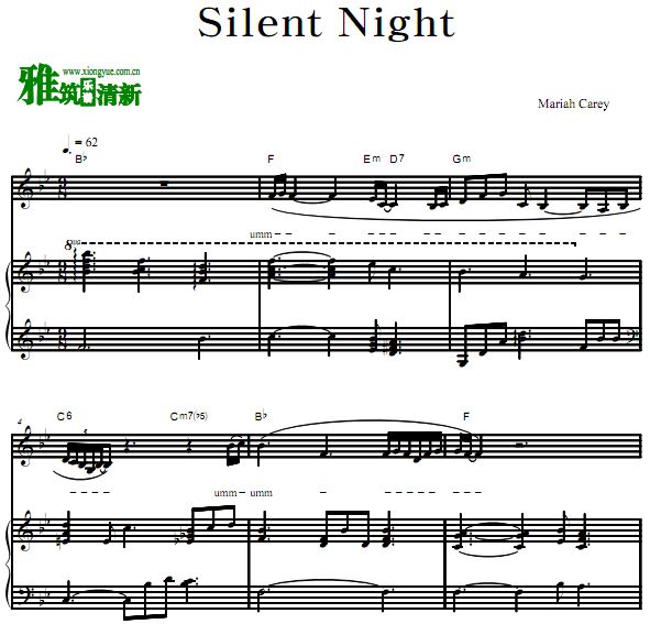 Mariah Carey - Silent Night  ٰ 