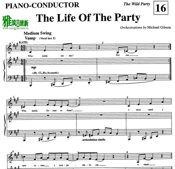 The Wild Party - The Life of the Party 