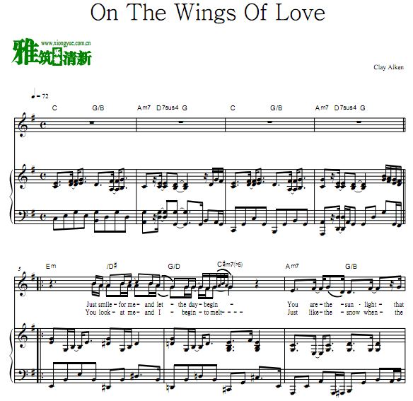 ClayAiken - On The Wings Of Love ٰ 