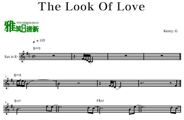 Kenny G · The Look Of Love˹