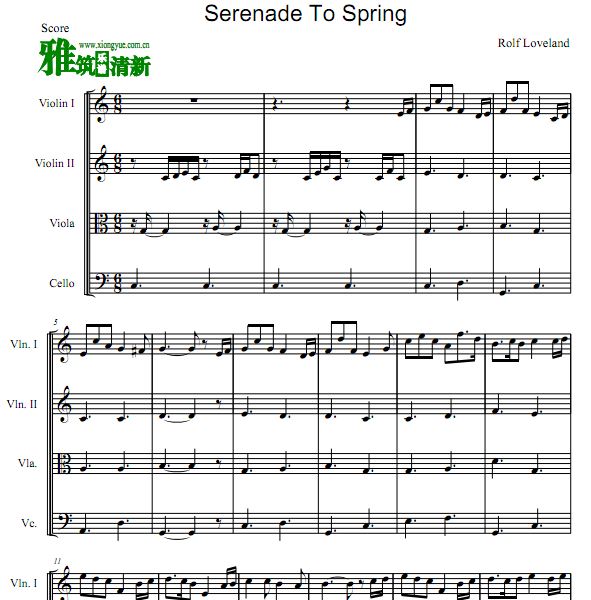֮Сҹ Serenade To Spring