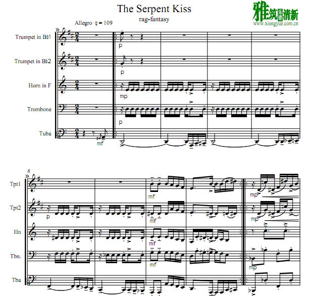 The Serpent's Kiss (Rag Fantasy)ͭ