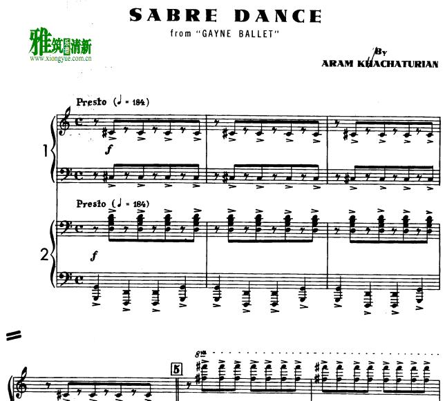  Sabre Dance˫