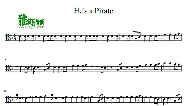 ձȺHe's a Pirate 