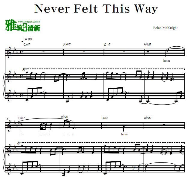 Brian Mcknight - Never Felt This Wayٰ 