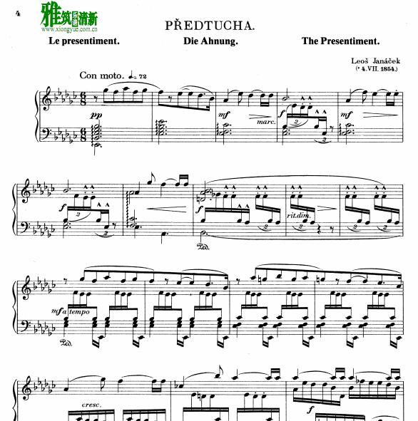 пJanacek Sonata 1.X.1905, From the street