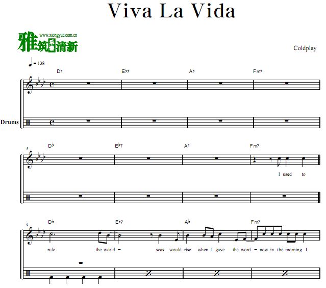 Coldplay - Viva La Vida 