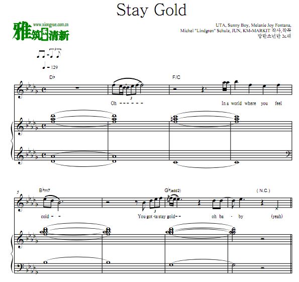BTS - Stay Goldٰ  