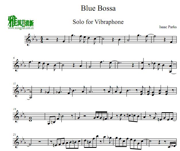 Blue Bossa  ١