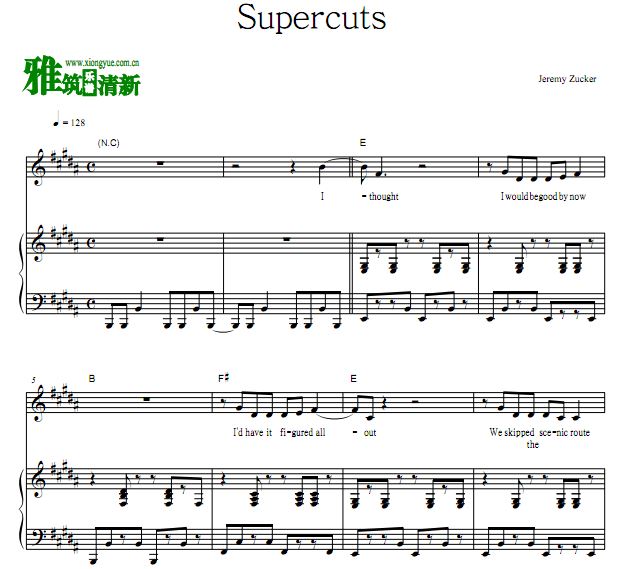 Jeremy Zucker - Supercuts ٰ 