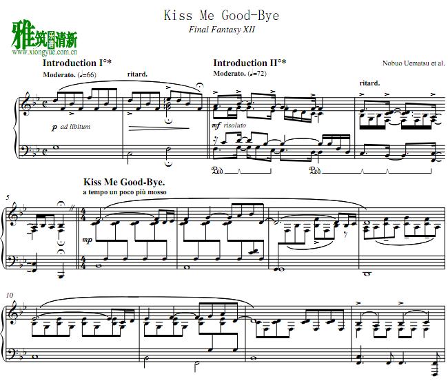 Final Fantasy XII - Kiss Me Good-Bye
