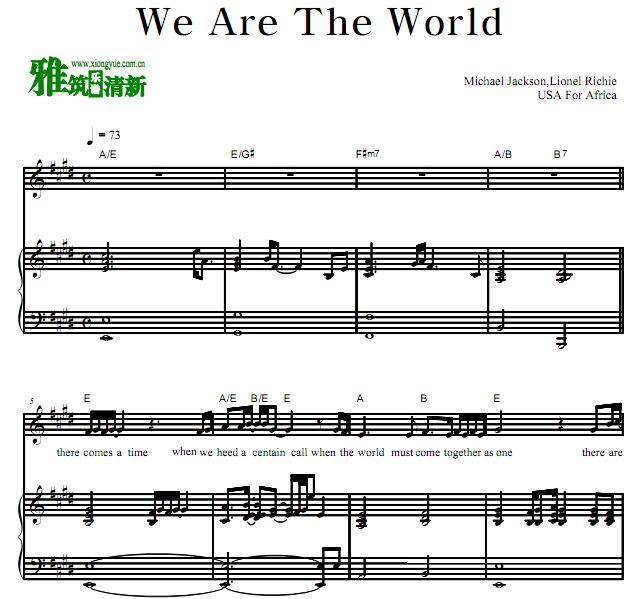Michael Jackson - We Are The Worldٰ  