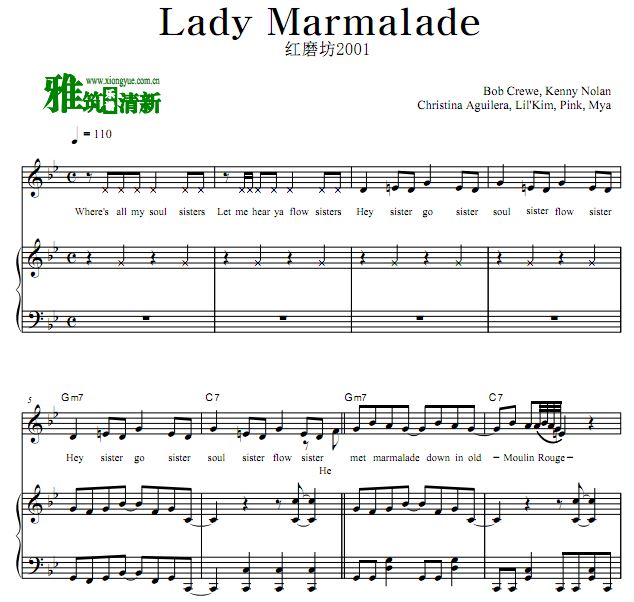 ĥ Lady Marmalade ٰ 