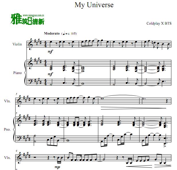 Coldplay,BTS - My UniverseСٸٺ