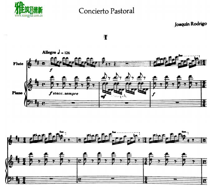 Joaquin Rodrigo - Concierto Pastoral  Ѹٰ