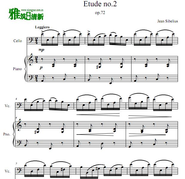˹ϰ Etude Op.76 No.2ٸٺ