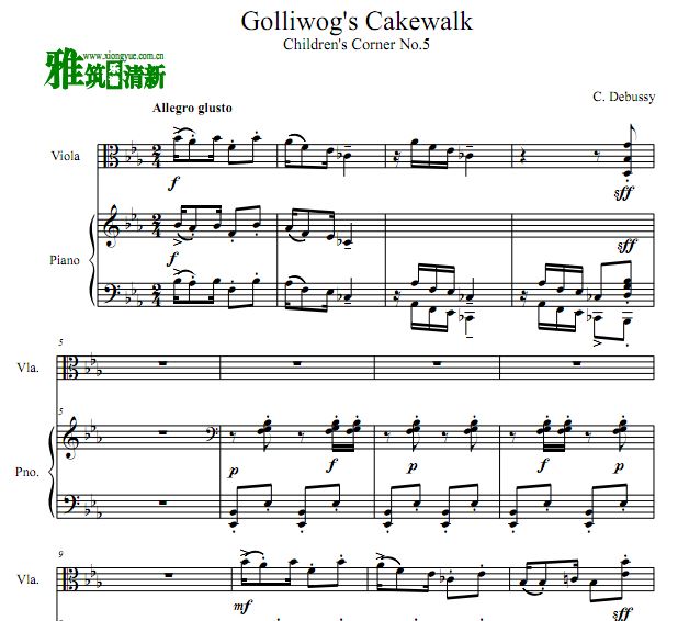 ± ľżĲ̬ Golliwog's Cakewalk  ٰ