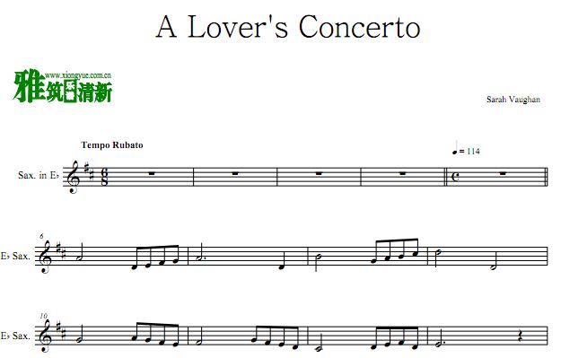 A Lover's Concerto Э˹