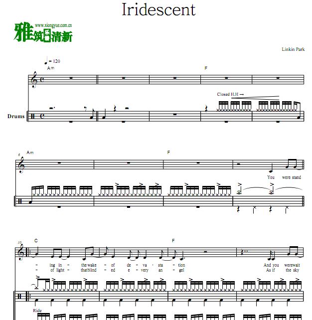 Linkin Park ֿϹ԰ - Iridescent 