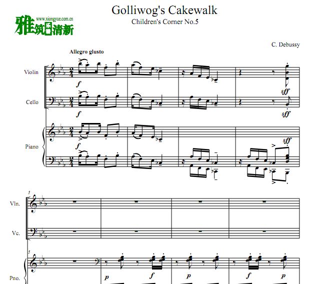 ± ľżĲ̬ Golliwog's Cakewalk 