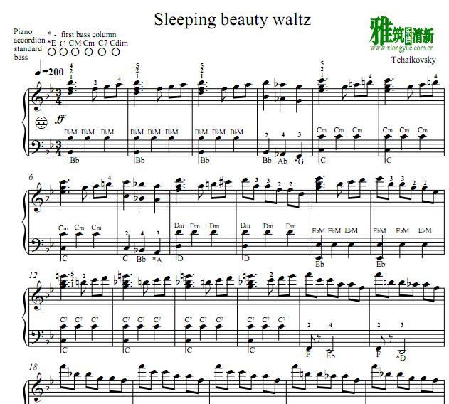 ɷ˹ ˯Բ Sleeping Beauty Waltz ַ