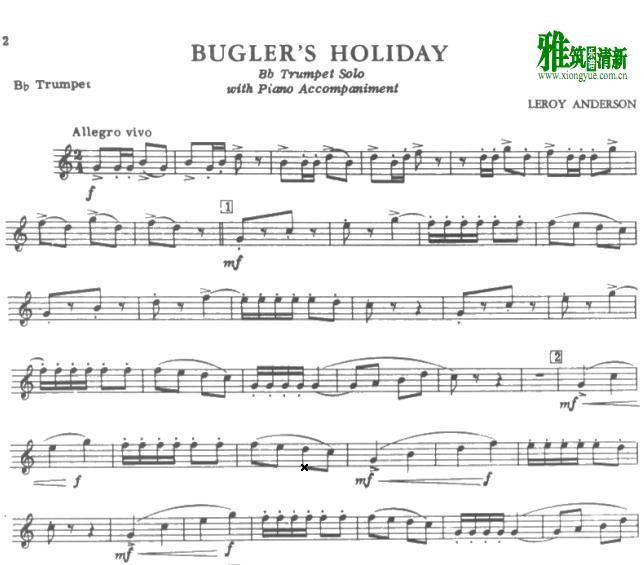 ֵĽ Bugler‘s HolidayС
