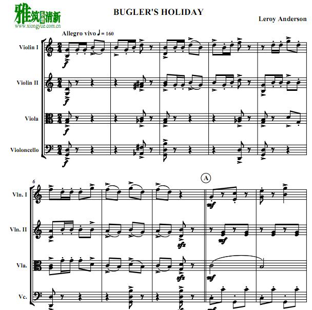 ֵĽ Bugler's Holiday 