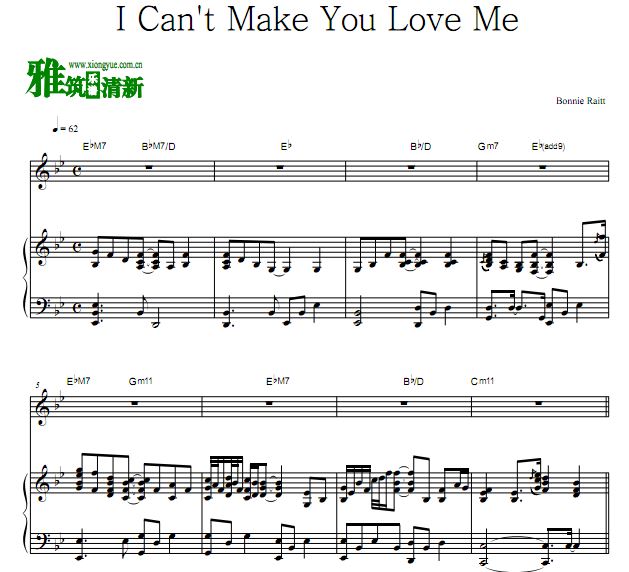 Bonnie Rait - I Can't Make You Love Me ٰ