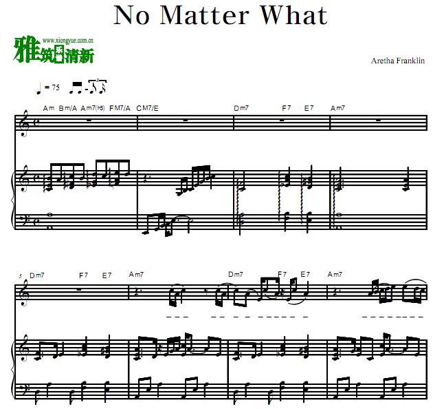 Aretha Franklin - No Matter What ָ 